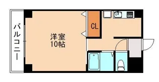 クオリスR【2階】の間取り