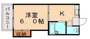 サクセスブルー【2階】の間取り