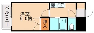 シングルライフ【301号室】の間取り