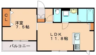 セカンドタワー【3002号室】の間取り