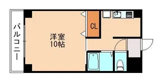 クオリスR【201号室】の間取り