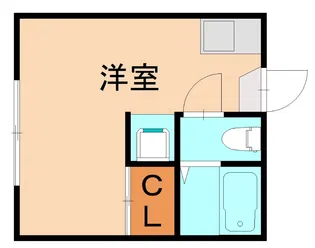 リーブハイツ【203号室】の間取り