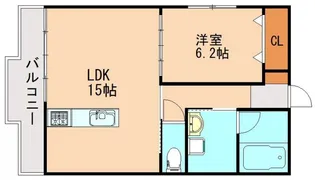 アフレール【305号室】の間取り