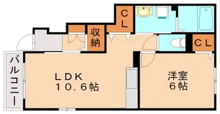 アルカンシエル【1階】の間取り