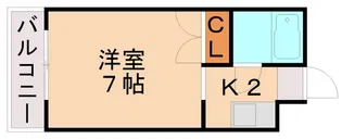 プラウド【32号室】の間取り