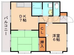 セントフォール柏の森【801号室】の間取り