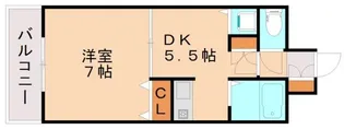 セントフォール柏の森【304号室】の間取り