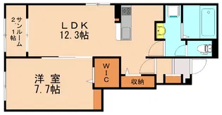 LUXOR G Ⅰ【1階】の間取り