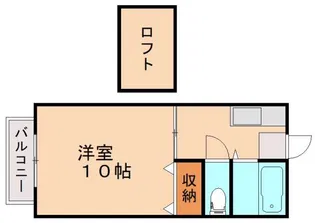 アークヒルズ【204号室】の間取り