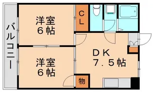 福岡県北九州市八幡西区引野3丁目【マンション】の間取り