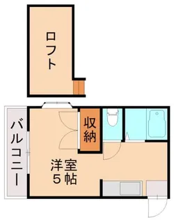 福岡県北九州市八幡西区南八千代町【アパート】の間取り