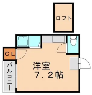 エルアビオン本城東【1階】の間取り