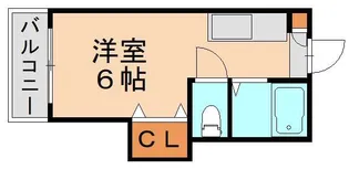 福岡県遠賀郡水巻町頃末北1丁目【アパート】の間取り