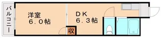 福岡県北九州市戸畑区元宮町【マンション】の間取り