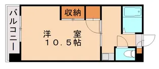 福岡県北九州市八幡西区陣山2丁目【アパート】の間取り
