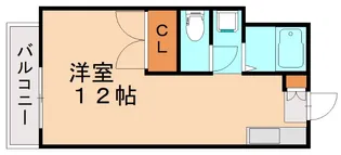 福岡県北九州市八幡西区折尾2丁目【アパート】の間取り