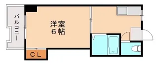 クインハイツ医生ヶ丘【2階】の間取り