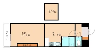 福岡県北九州市八幡西区則松2丁目【マンション】の間取り