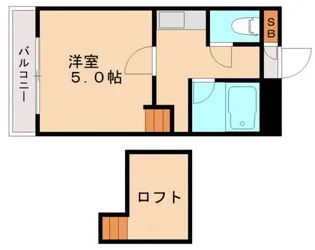 福岡県北九州市八幡西区医生ケ丘【アパート】の間取り