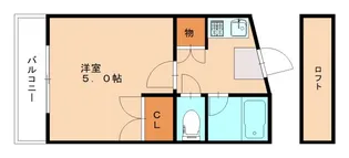 福岡県北九州市八幡西区東鳴水2丁目【アパート】の間取り