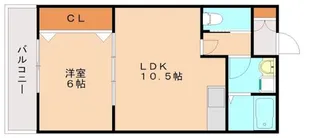 福岡県北九州市八幡西区本城学研台3丁目【アパート】の間取り