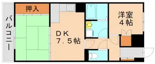 福岡県北九州市八幡西区陣山2丁目【マンション】の間取り