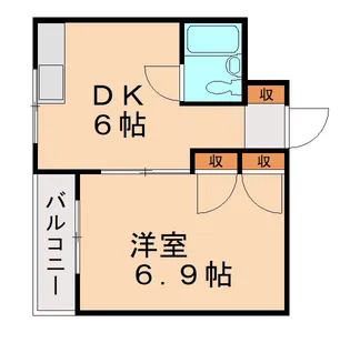 福岡県北九州市八幡西区熊西1丁目【マンション】の間取り