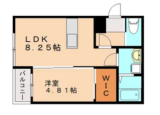 福岡県北九州市八幡西区引野1丁目【アパート】の間取り