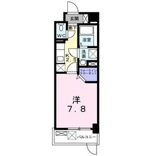 ニューレジデンス穴生【1階】の間取り