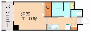 福岡県北九州市小倉北区金鶏町【マンション】の間取り