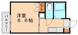 福岡県遠賀郡芦屋町大字芦屋【アパート】の間取り