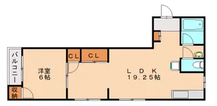 福岡県北九州市八幡西区山寺町【マンション】の間取り