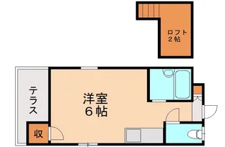 福岡県北九州市八幡西区日吉台3丁目【アパート】の間取り