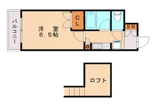 福岡県北九州市八幡西区浅川学園台3丁目【マンション】の間取り