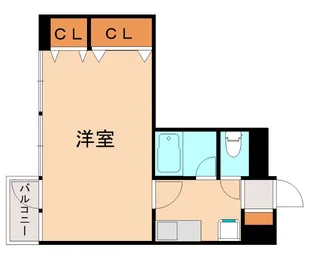 ダイナコートヒルズ・折尾【401号室】の間取り