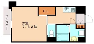 福岡県北九州市八幡西区折尾4丁目【マンション】の間取り