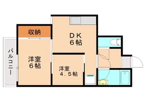 サンリバー葉山【1階】の間取り