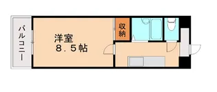 スタディハイツⅢ【807号室】の間取り