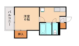 シャトレ永犬丸【207号室】の間取り