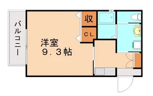 コワルージュB【2階】の間取り