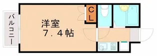 ラビータ本城【B102号室】の間取り