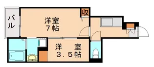 アメイジング コート【1階】の間取り