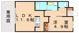 alaise【2階】の間取り
