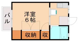 麻布ハイツ【1階】の間取り