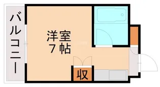 マリンコート【6階】の間取り