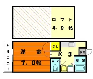 シャロームコーポ【101号室】の間取り