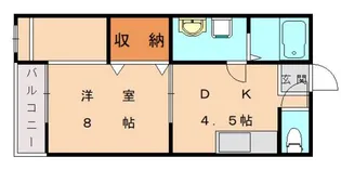 安隆ハイツ【3階】の間取り
