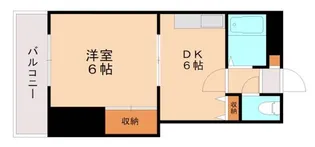 メモリープラザ九産大前【511号室】の間取り