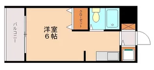 メゾン・ド・香椎参道【615号室】の間取り