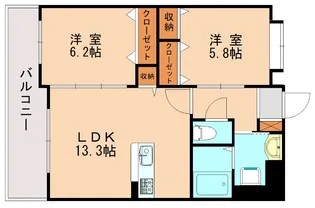 エスペランサ・レイリナ【305号室】の間取り